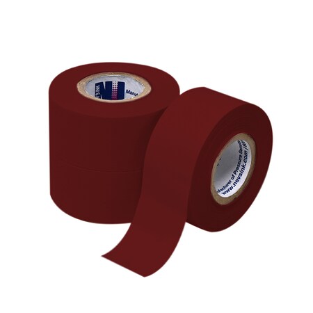 Nevs 1" wide x 500" Dark Red Labeling Tape TC-10-Dark Red